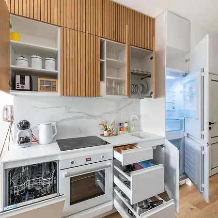 Appartement Zalia Kopa In Center Vilnius